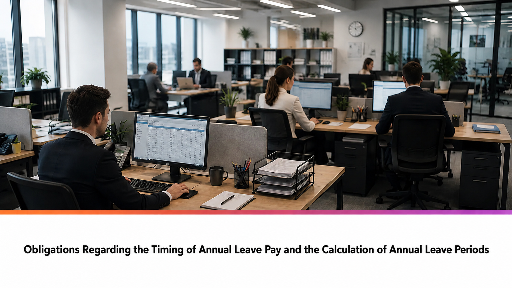 Obligations Regarding the Timing of Annual Leave Pay and the Calculation of Annual Leave Periods